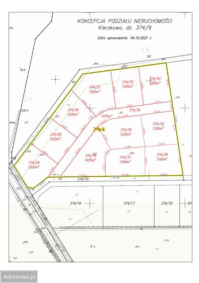Działka rekreacyjna Kierzkowo. Zdjęcie 3