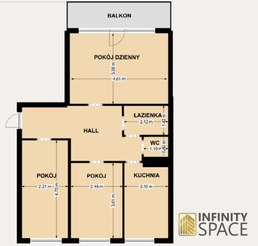 Mieszkanie 3-pokojowe Warszawa Mokotów, ul. Kartaginy. Zdjęcie 15