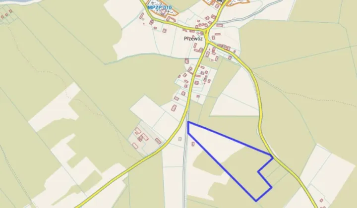 Działka budowlana Przewóz