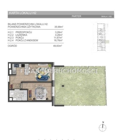 Mieszkanie 2-pokojowe Lubin Centrum. Zdjęcie 6
