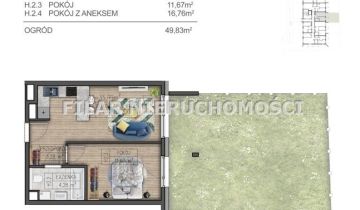 Mieszkanie 2-pokojowe Lubin Centrum