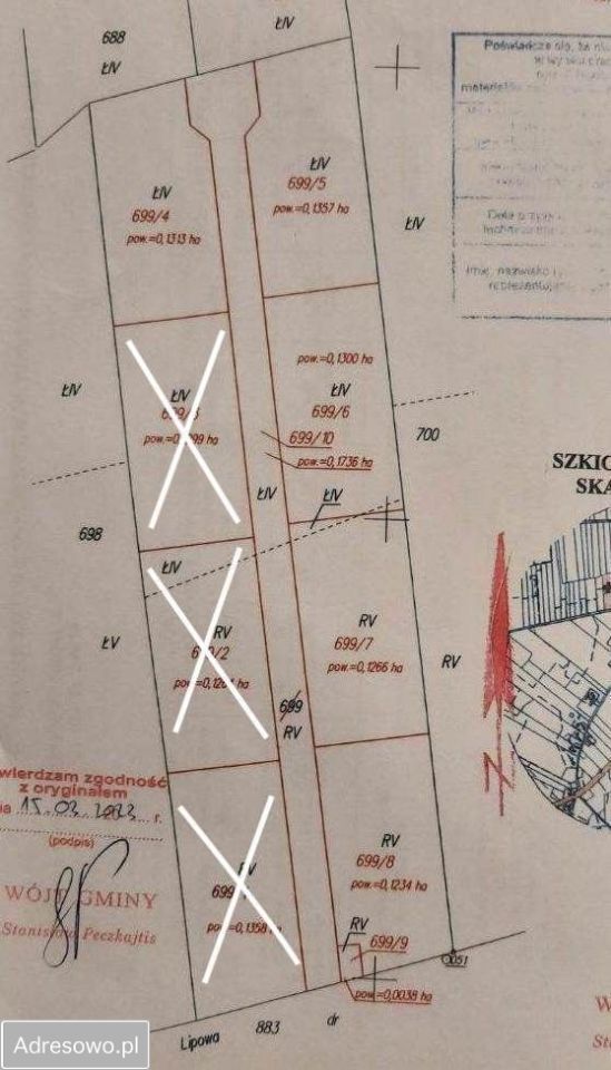 Działka budowlana Krzeszyce. Zdjęcie 4