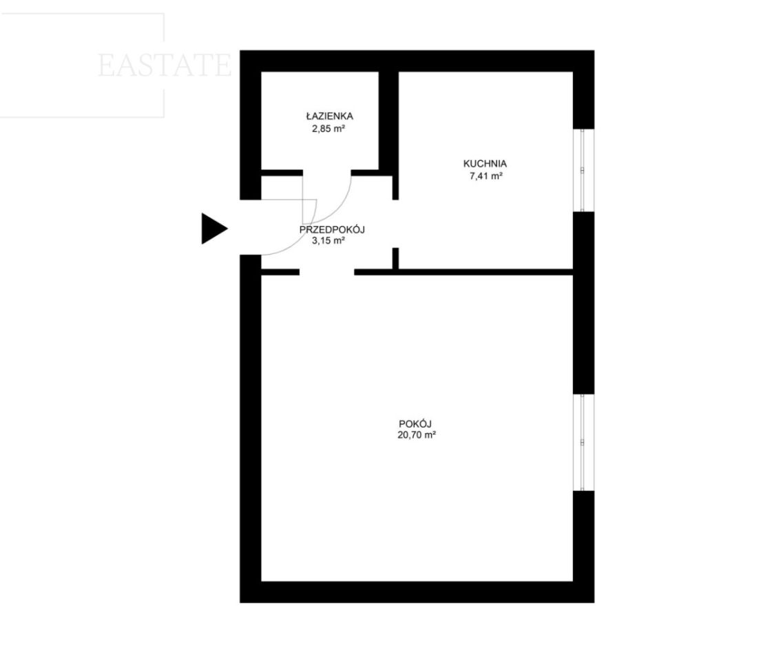 Mieszkanie 1-pokojowe Sulejówek, pl. Czarnieckiego. Zdjęcie 7