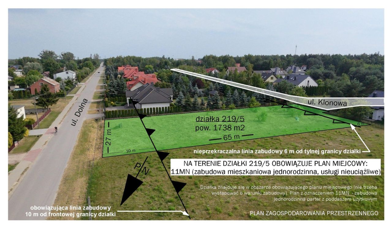 Działka budowlana Bukowiec Bukowiec Dolny, ul. Dolna. Zdjęcie 5