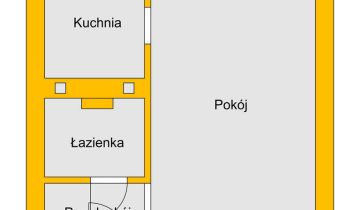 Mieszkanie 1-pokojowe Warszawa Mokotów, ul. Czerniakowska
