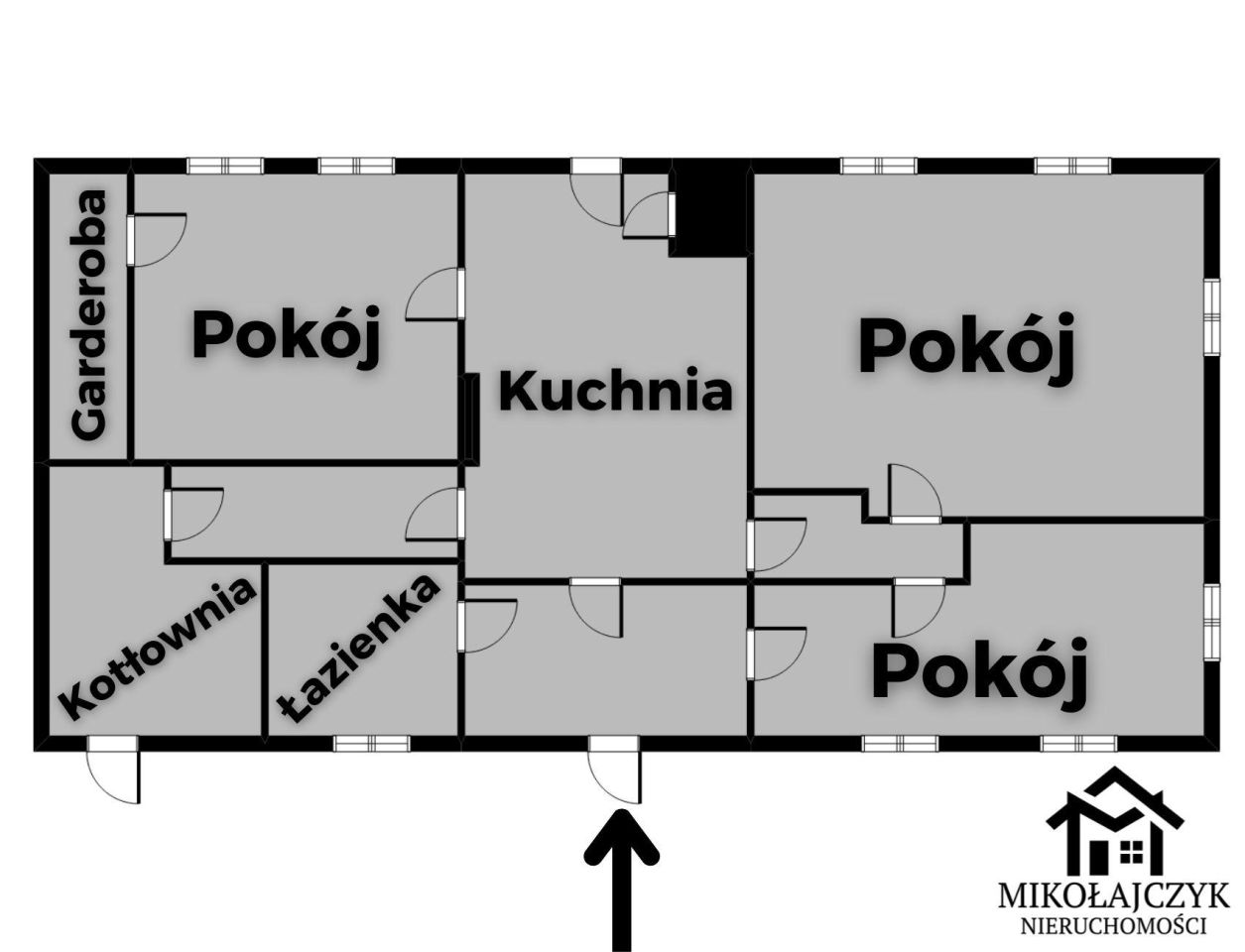 siedlisko, 3 pokoje Sówki. Zdjęcie 18