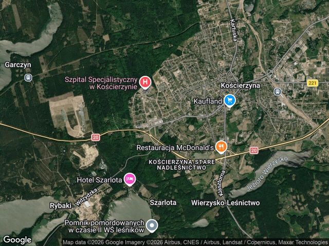 Mieszkanie 2-pokojowe Kościerzyna, ul. Tadeusza Kościuszki. Zdjęcie 1