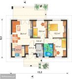 dom wolnostojący, 4 pokoje Rytwiany Niwy, ul. Artura Radziwiłła. Zdjęcie 1