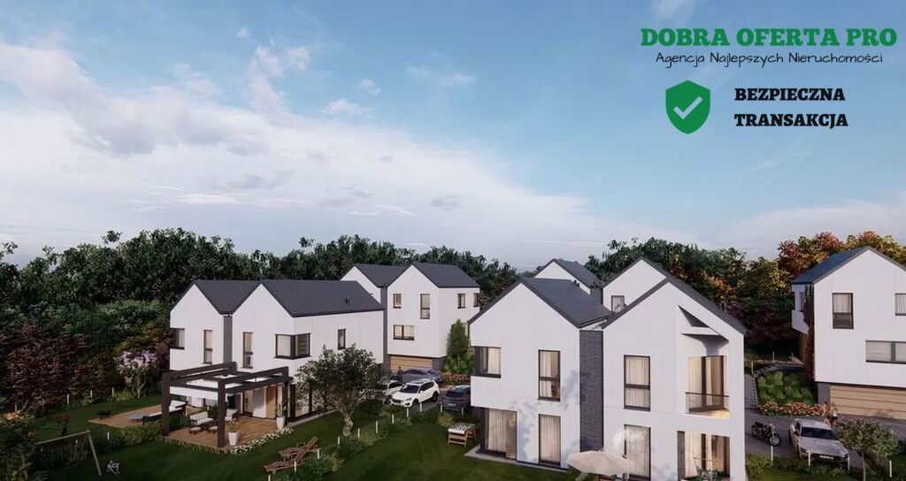 bliźniak, 5 pokoi Gdańsk Osowa, ul. Gnieźnieńska. Zdjęcie 2