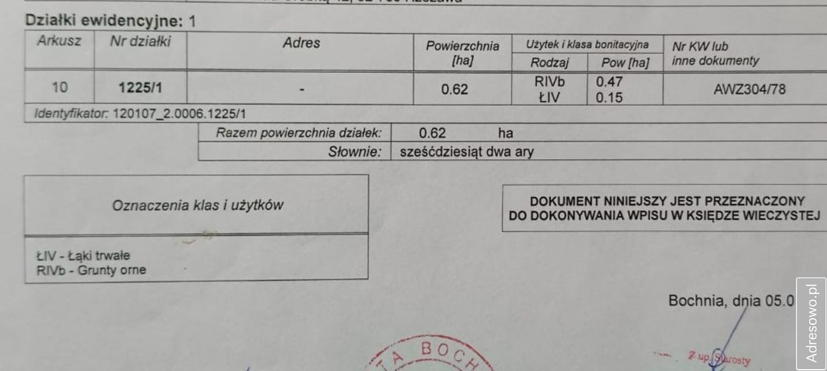 Działka rolna Jasień. Zdjęcie 4