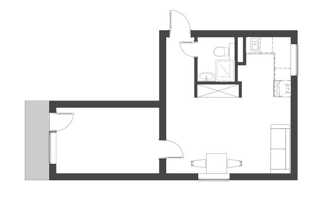 Mieszkanie 2-pokojowe Kalisz Kaliniec, ul. Bogumiła i Barbary. Zdjęcie 11