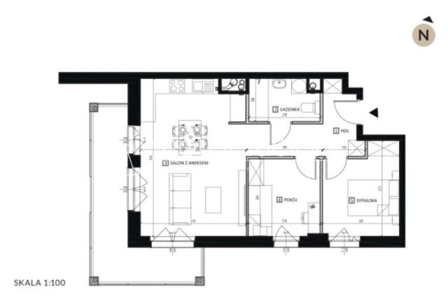 Mieszkanie 3-pokojowe Łódź, ul. Ozorkowska. Zdjęcie 8