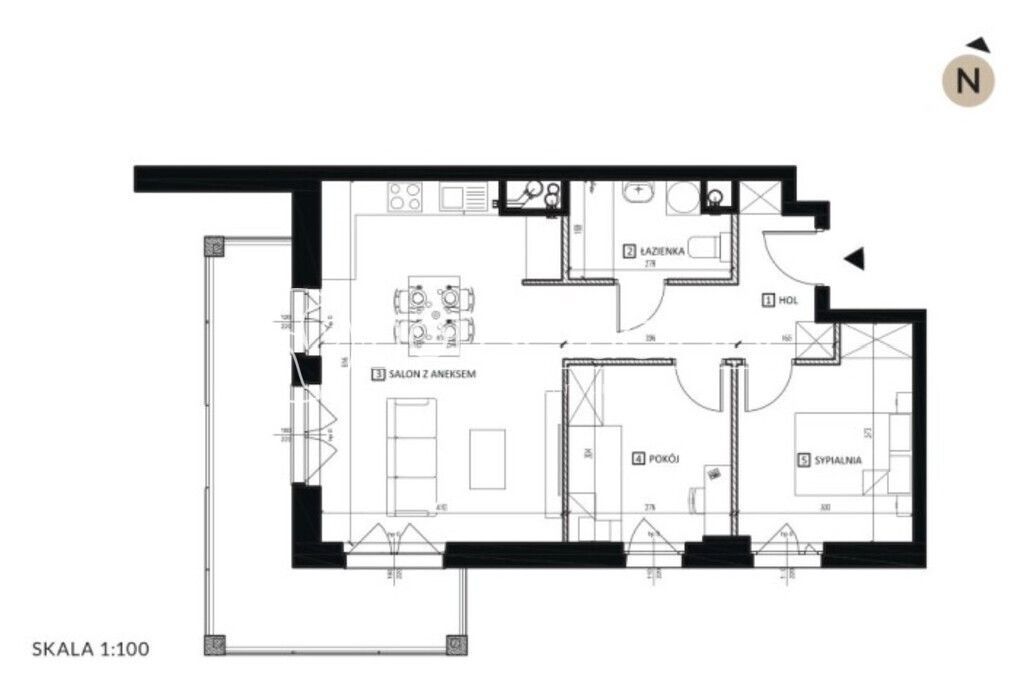 Mieszkanie 3-pokojowe Łódź, ul. Ozorkowska. Zdjęcie 8