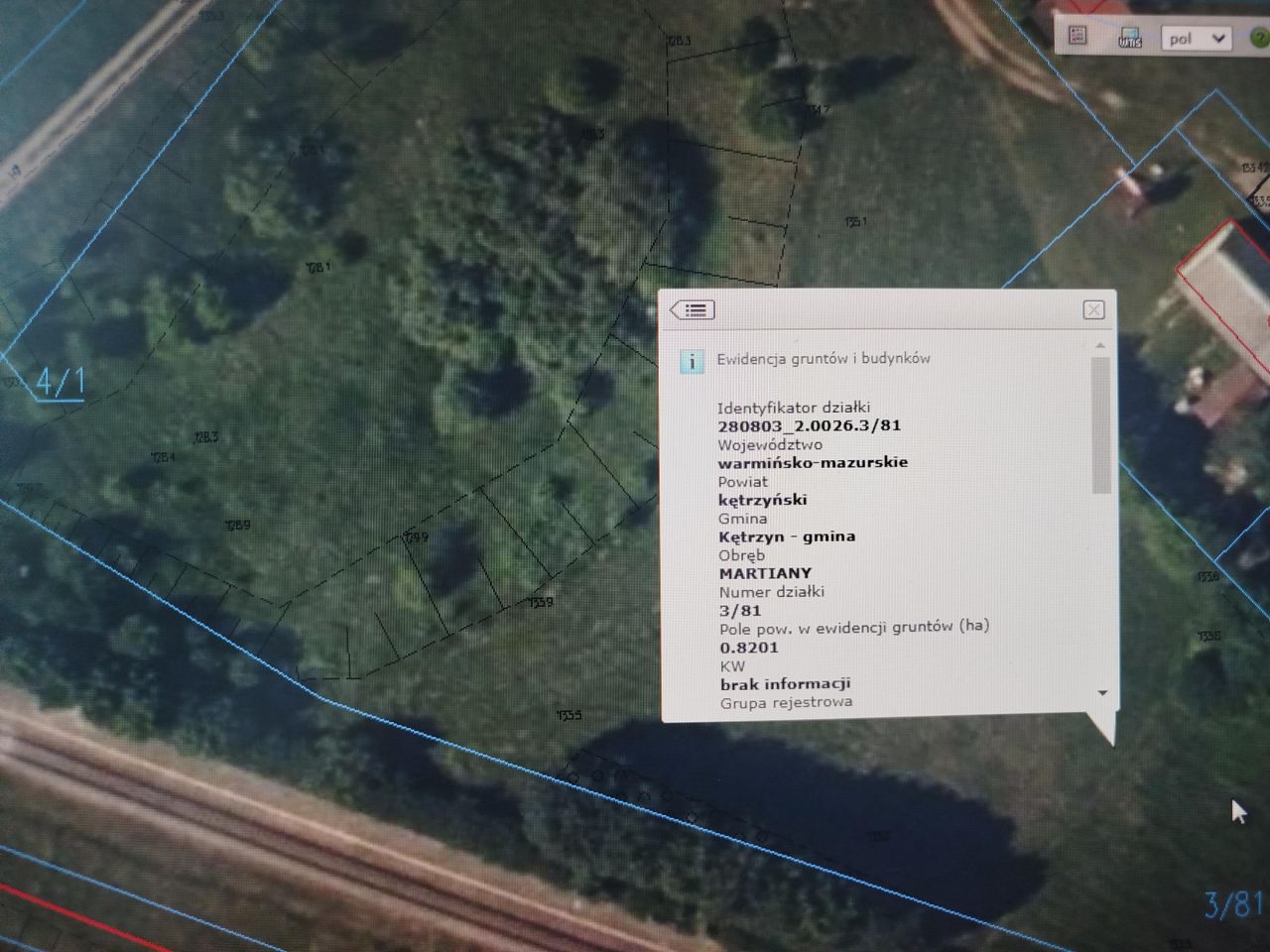 Działka rolna Martiany. Zdjęcie 2