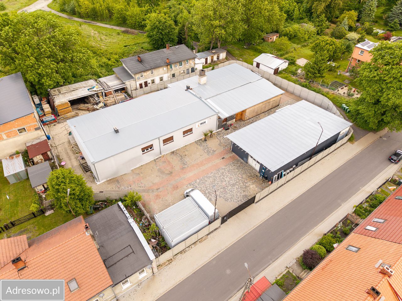 Hala/magazyn Pieńsk, ul. Stefana Batorego. Zdjęcie 2