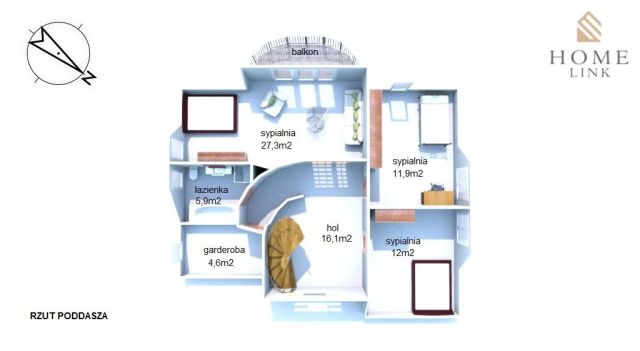 dom wolnostojący, 8 pokoi Olsztyn Likusy. Zdjęcie 25