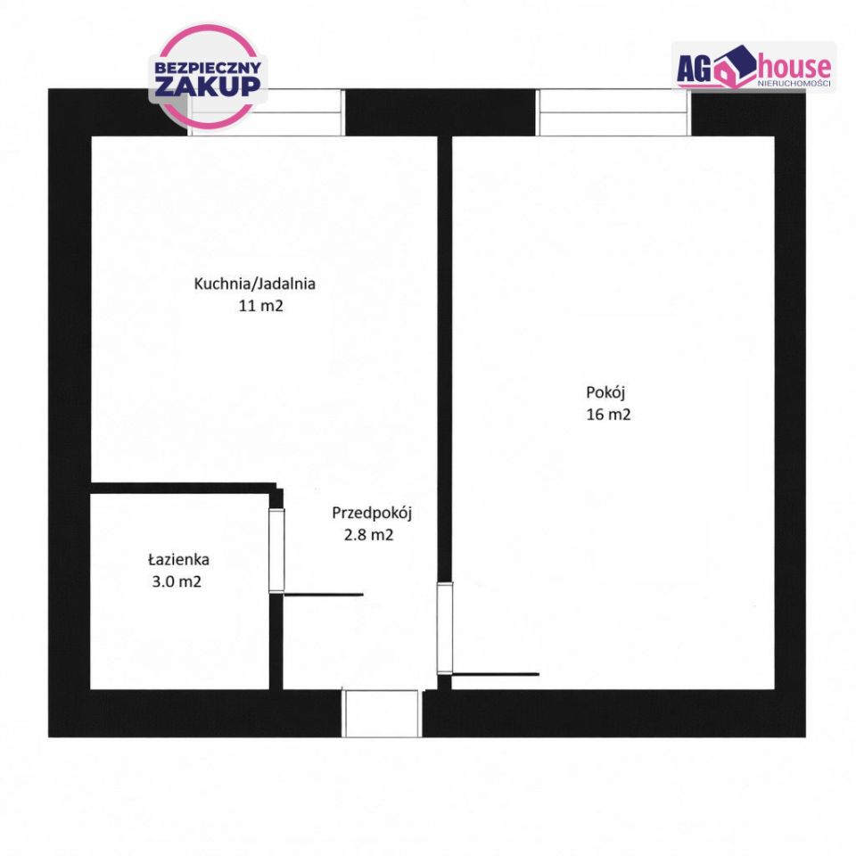 Mieszkanie 2-pokojowe Gdynia Wzgórze Świętego Maksymiliana, ul. Elizy Orzeszkowej. Zdjęcie 8