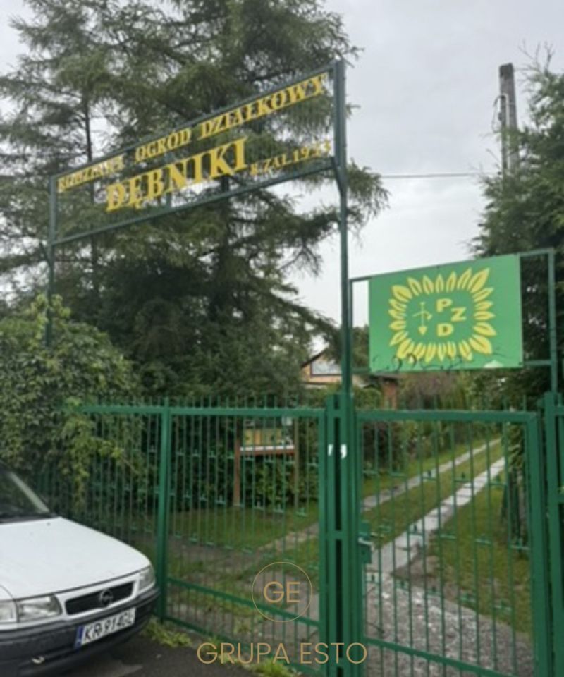 Działka rekreacyjna Kraków Dąbie, ul. Praska. Zdjęcie 5