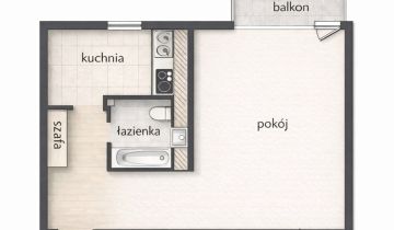 Mieszkanie 1-pokojowe Warszawa Praga-Południe, ul. Kirasjerów