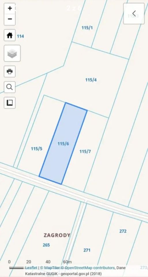 Działka budowlana Nowodwór. Zdjęcie 2