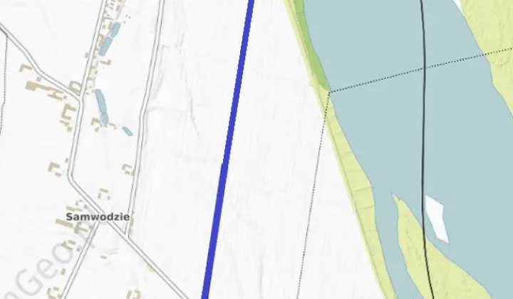 Działka rolna Samwodzie