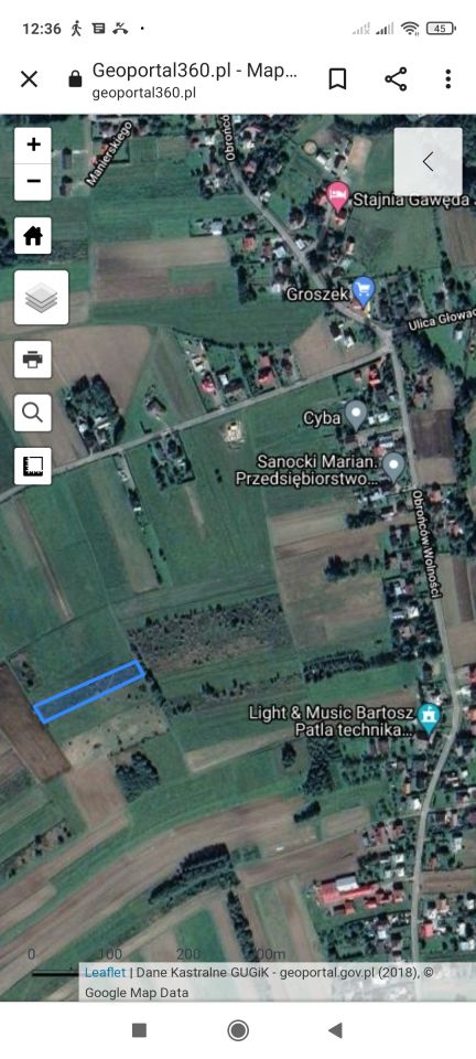 Działka rolno-budowlana Krosno Krościenko Niżne. Zdjęcie 2