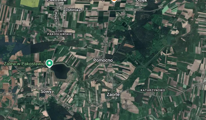 Działka budowlana Pomocno