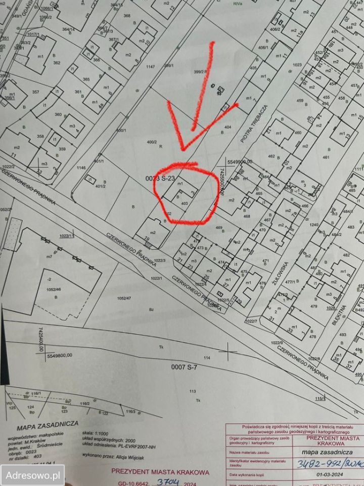 dom wolnostojący, 4 pokoje Kraków Olsza, ul. Piotra Trębacza