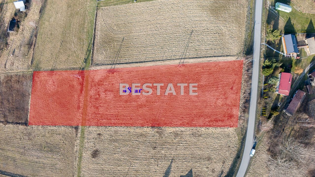Działka budowlana Pleśna. Zdjęcie 3