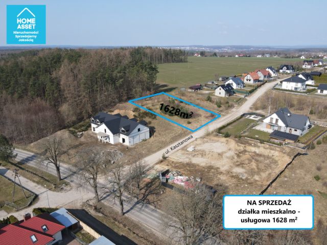 Działka inwestycyjna Gowino, ul. Kasztanowa. Zdjęcie 10