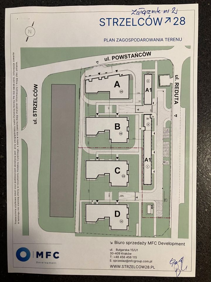 Mieszkanie 4-pokojowe Kraków Prądnik Czerwony, ul. Strzelców. Zdjęcie 2