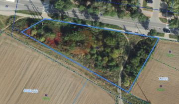 Działka inwestycyjna Łomża Zawady-Przedmieście, ul. Przykoszarowa