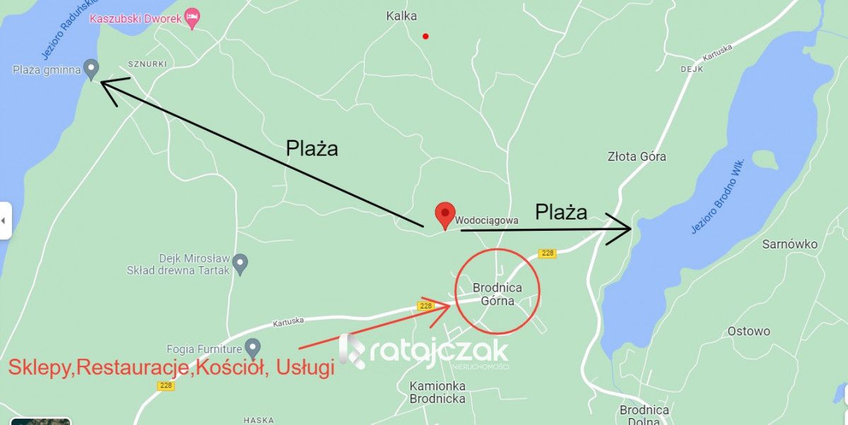 Działka budowlana Brodnica Górna, ul. Wodociągowa. Zdjęcie 9