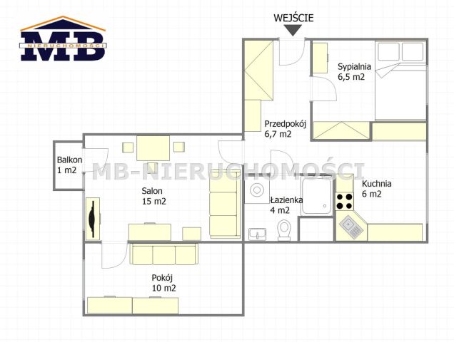 Mieszkanie 3-pokojowe Olsztyn Kormoran, al. Aleja Marszałka Józefa Piłsudskiego. Zdjęcie 15