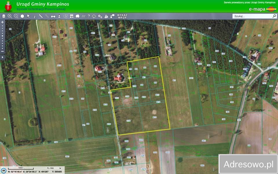 Działka rolna Łazy