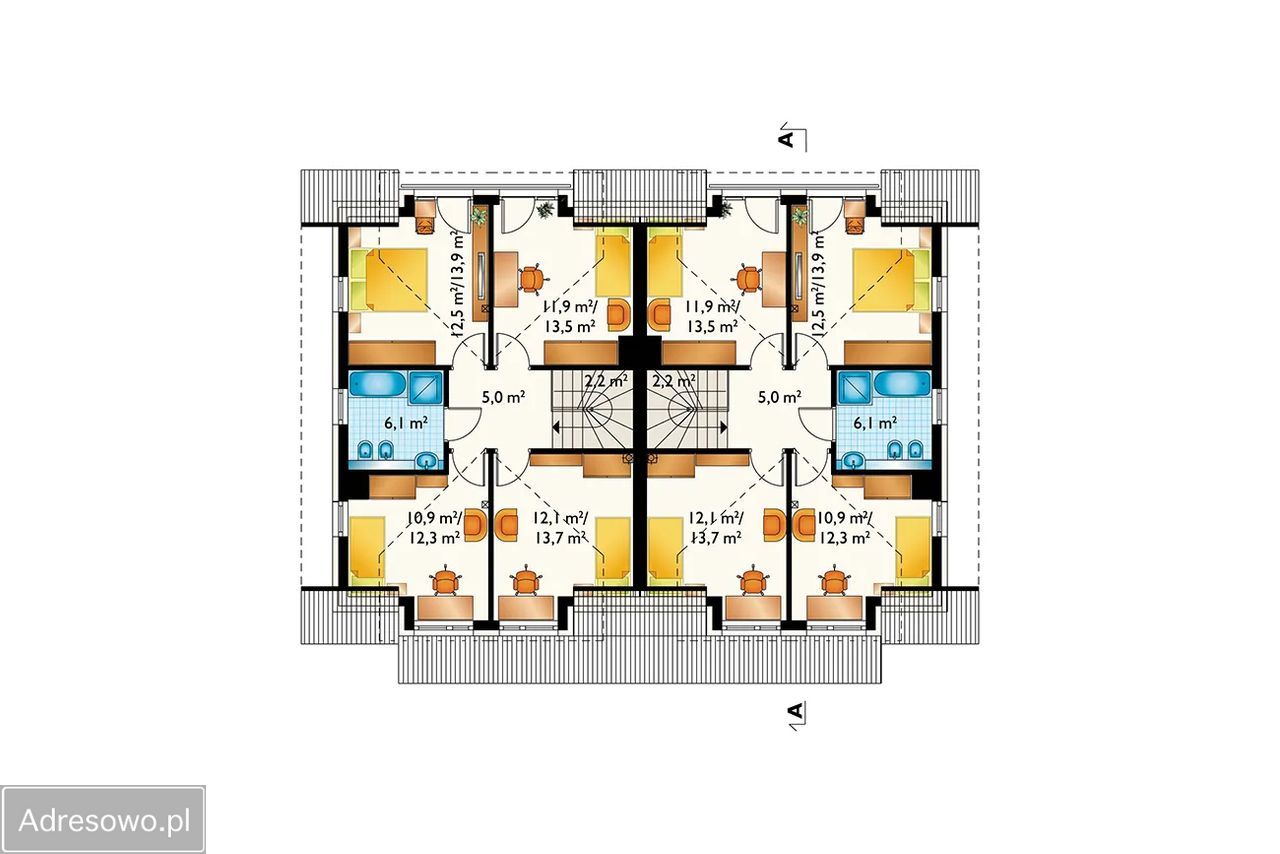 bliźniak, 4 pokoje Charzyno. Zdjęcie 7