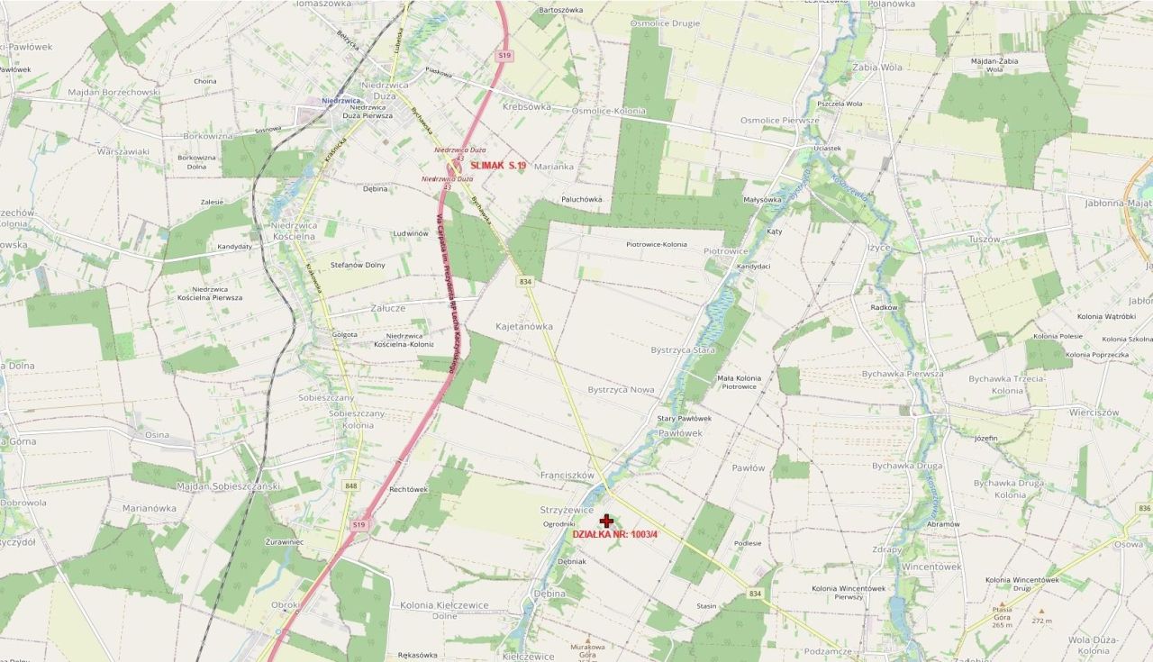 Działka inwestycyjna Strzyżewice Ogrodniki. Zdjęcie 2