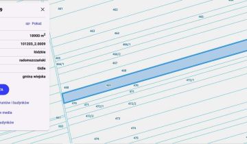 Działka rolna Kotfin