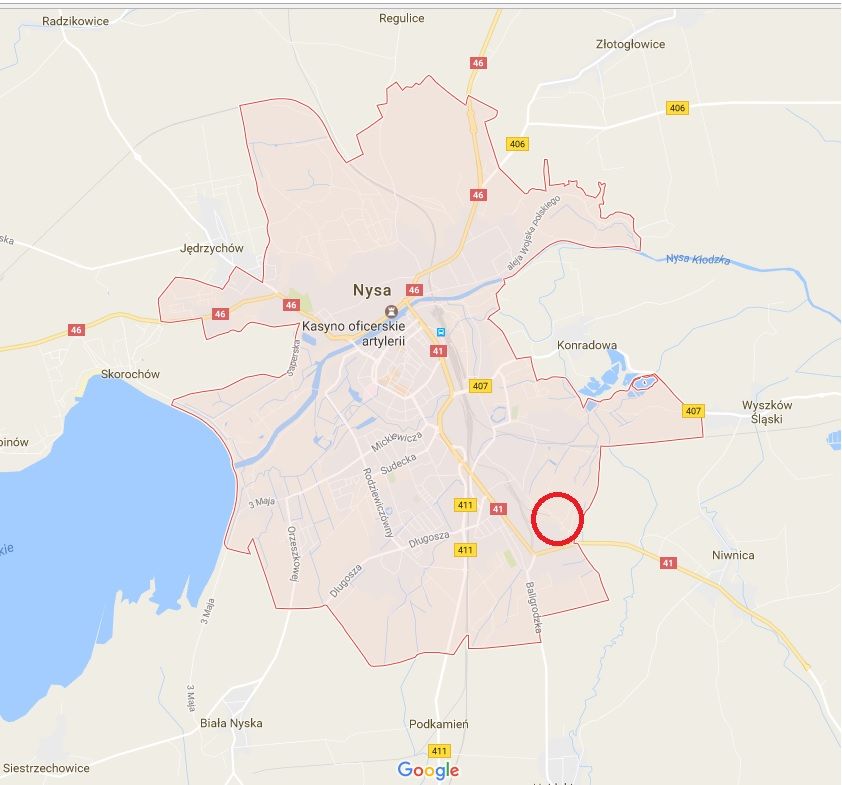 Działka inwestycyjna Nysa Dolna Wieś, ul. Gustawa Morcinka. Zdjęcie 3