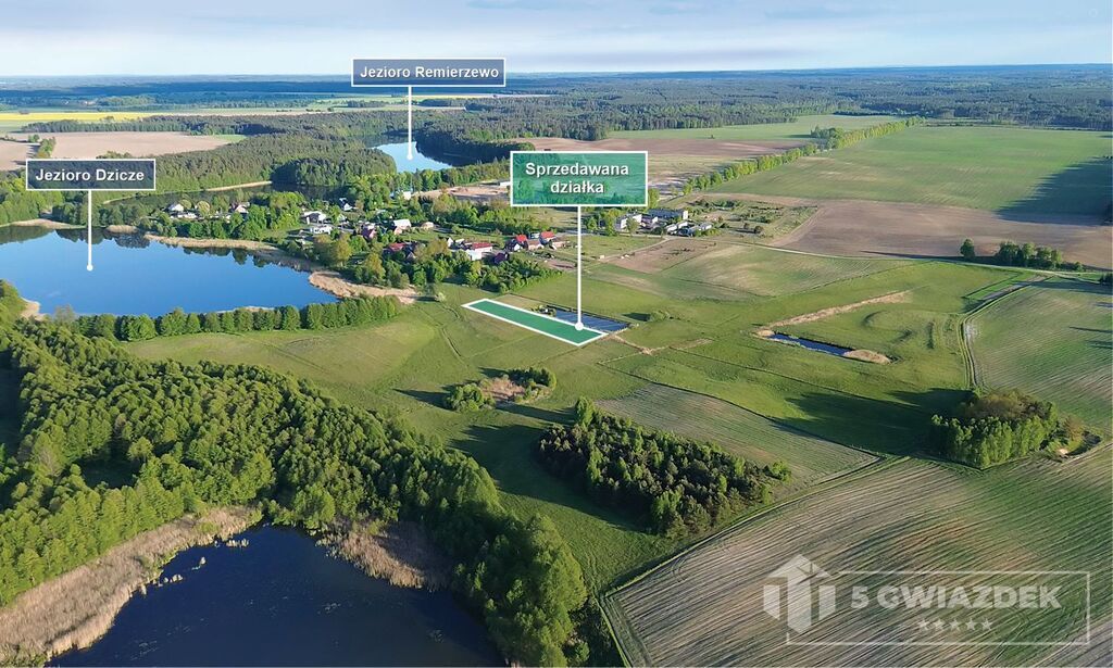 Działka rolna Dziki. Zdjęcie 9