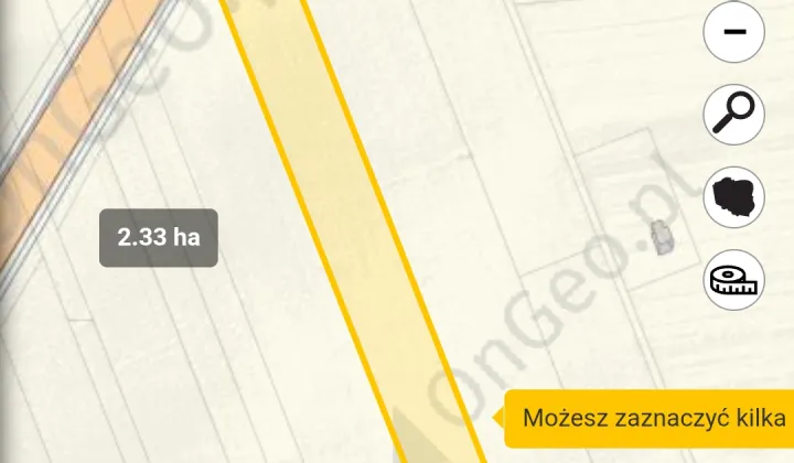 Działka rolno-budowlana Kisielnica