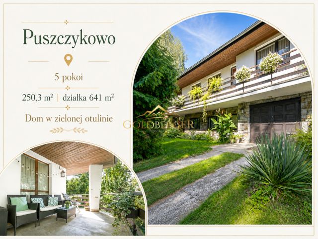dom wolnostojący, 5 pokoi Puszczykowo, ul. Leśna. Zdjęcie 1
