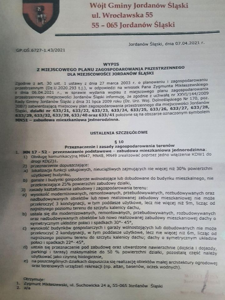 Działka budowlana Jordanów Śląski, ul. Tulipanowa. Zdjęcie 9