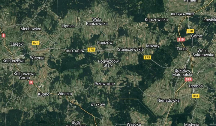 Działka rolna Pogwizdów Stary