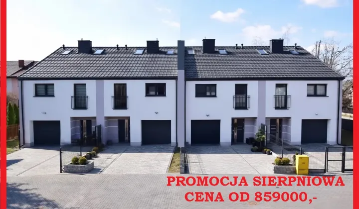 dom szeregowy, 5 pokoi Żyrardów Centrum, ul. gen. Jarosława Dąbrowskiego