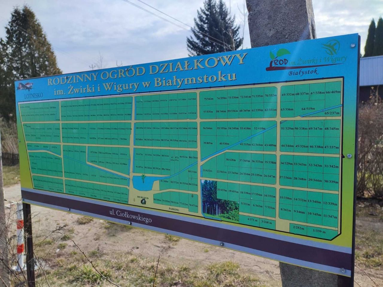 Działka rod Białystok Centrum, ul. Konstantego Ciołkowskiego. Zdjęcie 7