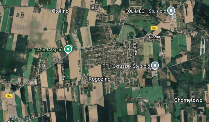 Działka budowlana Rogozino, ul. Lipowa