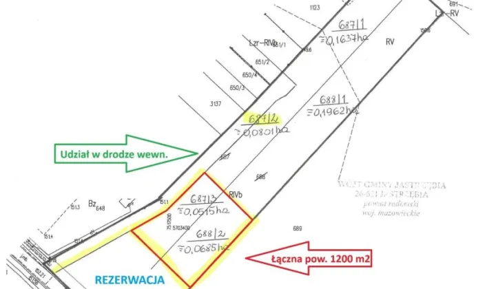 Działka budowlana Kozłów