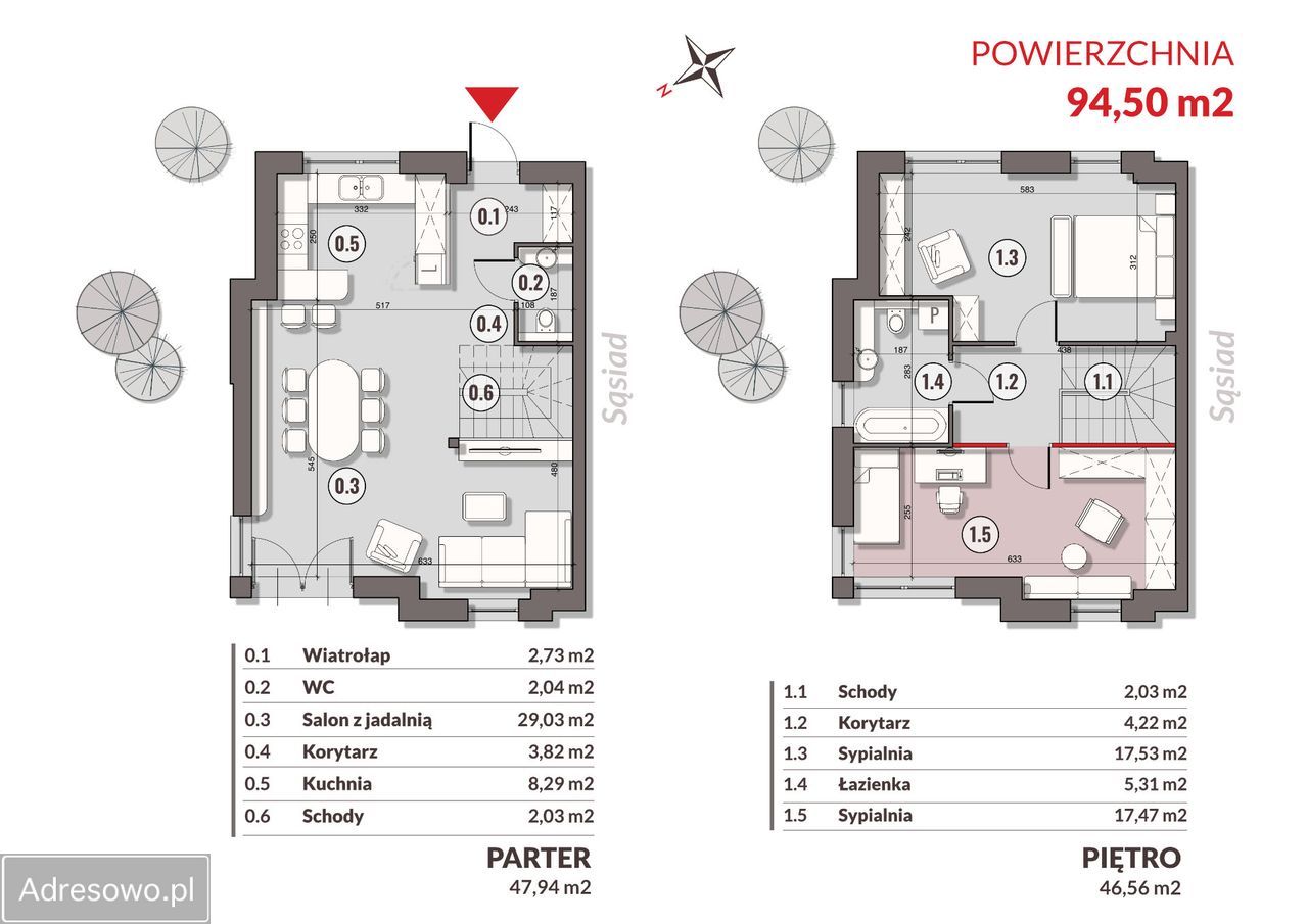 bliźniak, 3 pokoje Gdańsk Osowa, ul. Chełmińska. Zdjęcie 12