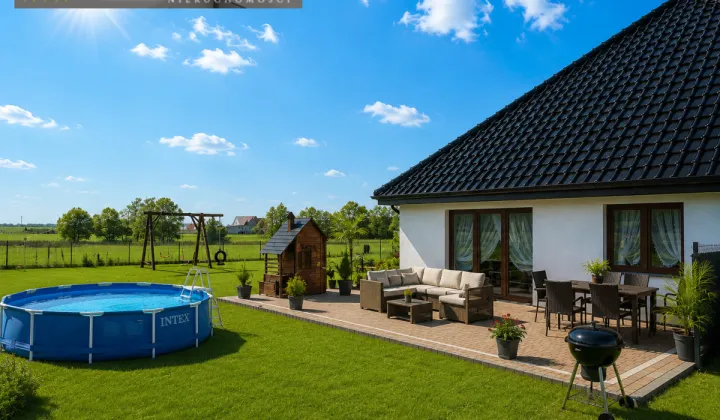 dom wolnostojący, 4 pokoje Brodniczka